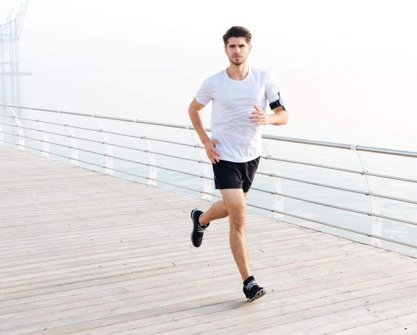 Mens Workout Shirts Quick Dry Performance Short Sleeve Athletic Shirts - Image 3