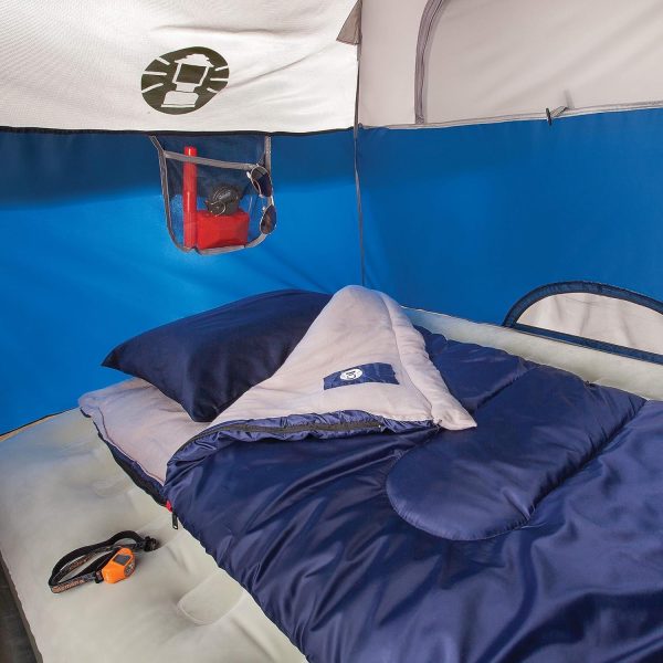 Coleman Sundome Camping Tent with Rainfly, 2/3/4/6 Person Tent Sets Up in 10 Mins, Weatherproof Tent for Camping, Festivals, Backyard, Sleepovers, & More - Image 8