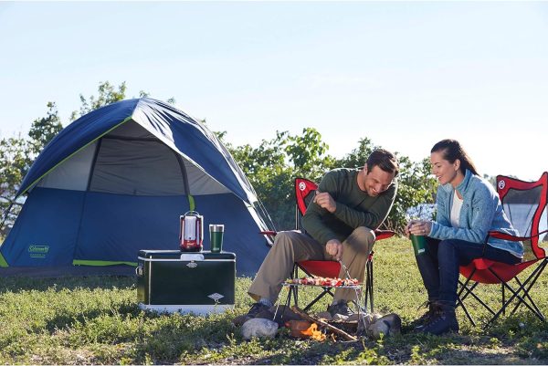 Coleman Sundome Camping Tent with Rainfly, 2/3/4/6 Person Tent Sets Up in 10 Mins, Weatherproof Tent for Camping, Festivals, Backyard, Sleepovers, & More - Image 10